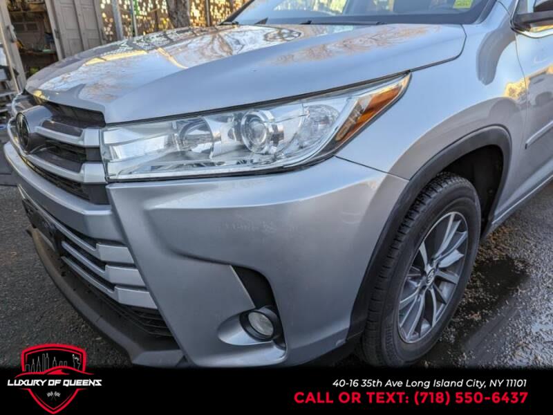 2018 Toyota Highlander XLE V6 AWD (Natl), available for sale in Long Island City, New York | Luxury Of Queens. Long Island City, New York 2018 Toyota Highlander XLE V6 AWD (Natl), available for sale in Long Island City, New York | Luxury Of Queens. Long Island City, New York