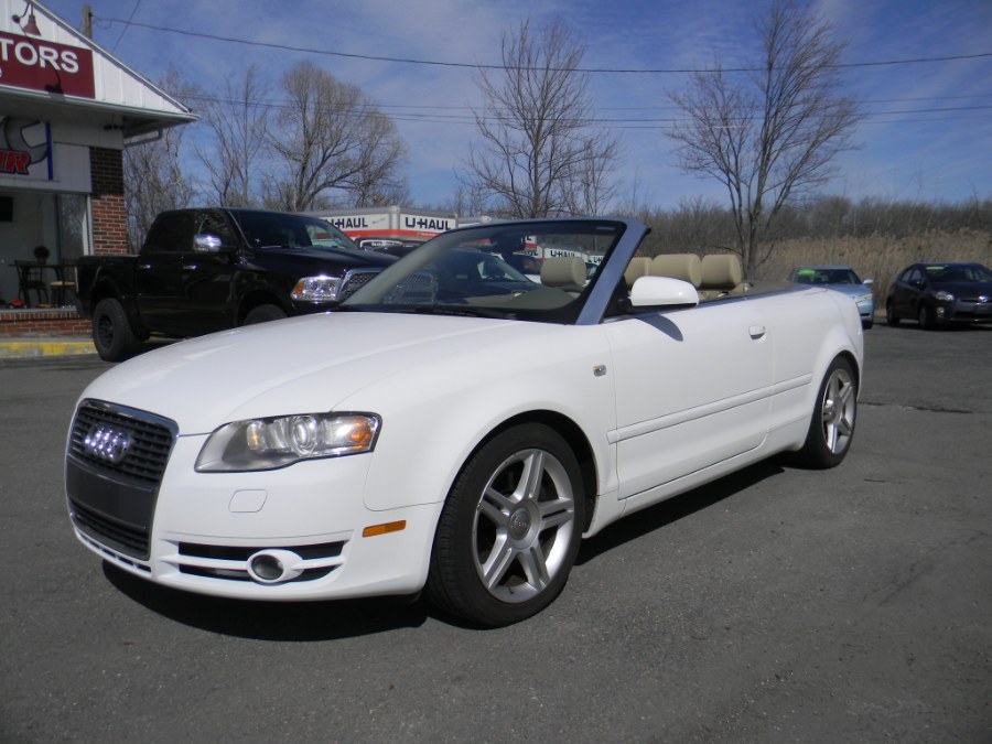2008 Audi A4 2dr Cabriolet CVT 2.0T FrontTrak, available for sale in Southborough, Massachusetts | M&M Vehicles Inc dba Central Motors. Southborough, Massachusetts 2008 Audi A4 2dr Cabriolet CVT 2.0T FrontTrak, available for sale in Southborough, Massachusetts | M&M Vehicles Inc dba Central Motors. Southborough, Massachusetts