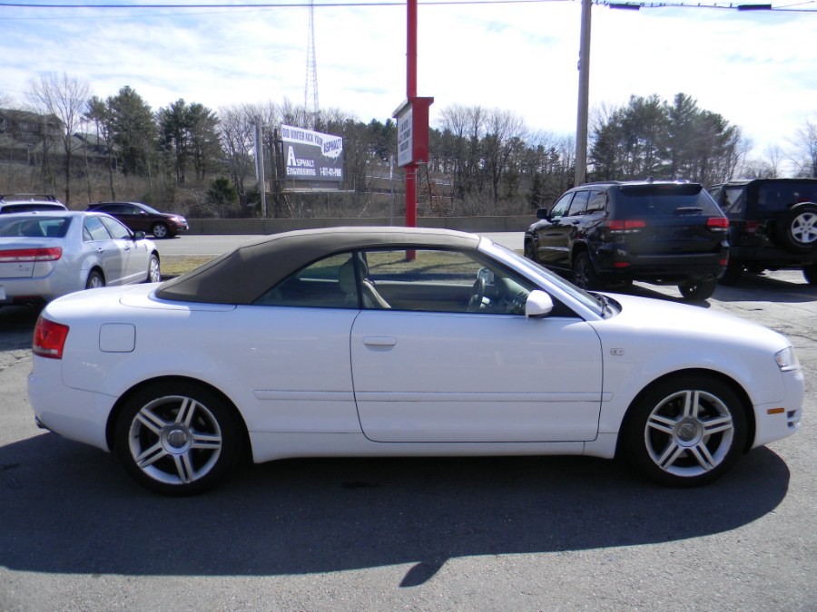 2008 Audi A4 2dr Cabriolet CVT 2.0T FrontTrak, available for sale in Southborough, Massachusetts | M&M Vehicles Inc dba Central Motors. Southborough, Massachusetts 2008 Audi A4 2dr Cabriolet CVT 2.0T FrontTrak, available for sale in Southborough, Massachusetts | M&M Vehicles Inc dba Central Motors. Southborough, Massachusetts