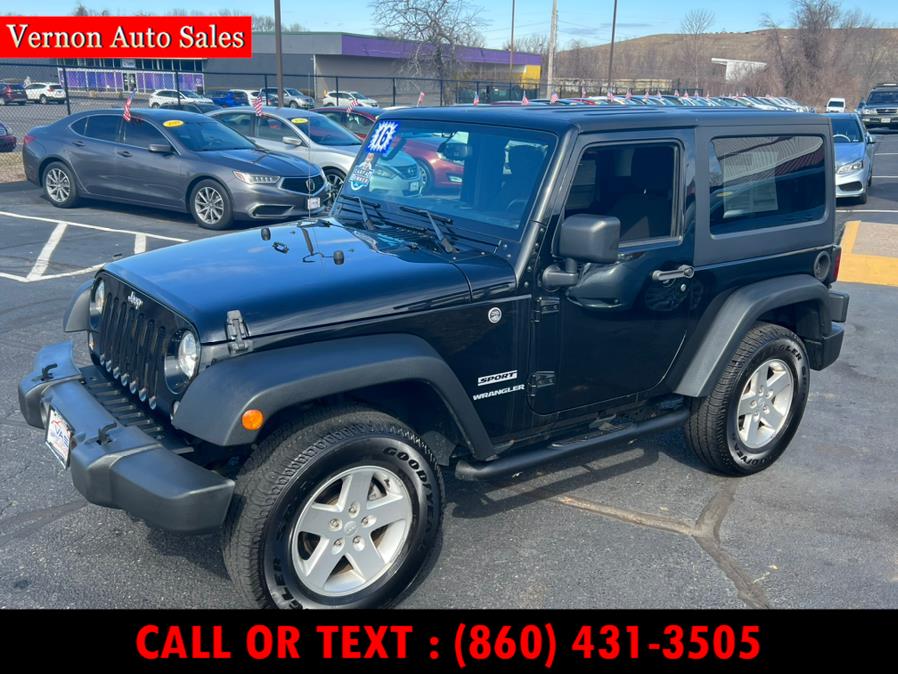 2016 Jeep Wrangler 4WD 2dr Willys Wheeler, available for sale in Manchester, Connecticut | Vernon Auto Sale & Service. Manchester, Connecticut 2016 Jeep Wrangler 4WD 2dr Willys Wheeler, available for sale in Manchester, Connecticut | Vernon Auto Sale & Service. Manchester, Connecticut