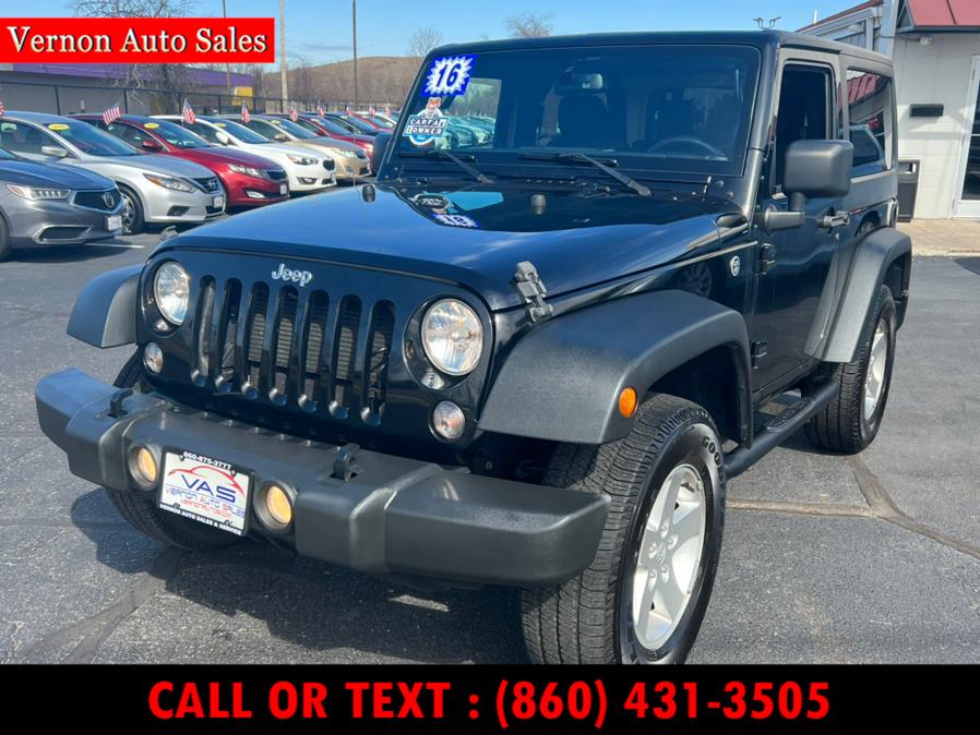2016 Jeep Wrangler 4WD 2dr Willys Wheeler, available for sale in Manchester, Connecticut | Vernon Auto Sale & Service. Manchester, Connecticut