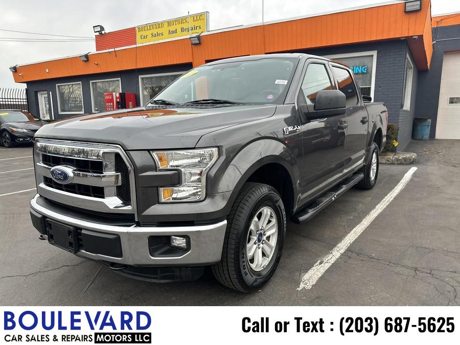 2015 Ford F150 Supercrew Cab XLT Pickup 4D 5 1/2 ft, available for sale in New Haven, Connecticut | Boulevard Motors LLC. New Haven, Connecticut 2015 Ford F150 Supercrew Cab XLT Pickup 4D 5 1/2 ft, available for sale in New Haven, Connecticut | Boulevard Motors LLC. New Haven, Connecticut