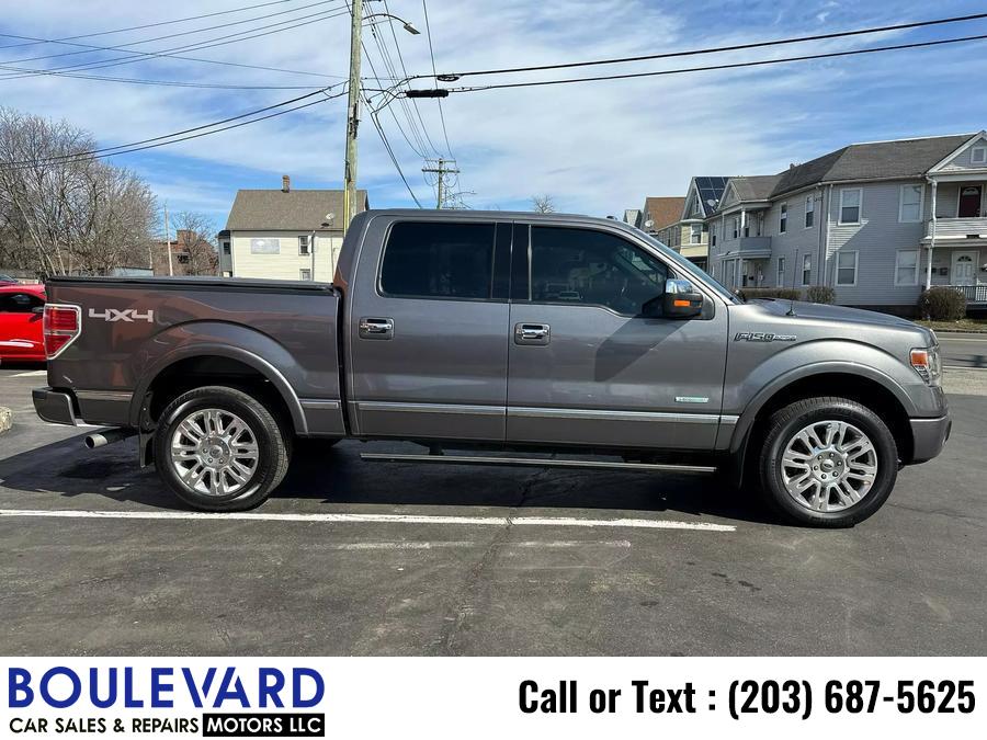 2013 Ford F150 Supercrew Cab Platinum Pickup 4D 5 1/2 ft, available for sale in New Haven, Connecticut | Boulevard Motors LLC. New Haven, Connecticut 2013 Ford F150 Supercrew Cab Platinum Pickup 4D 5 1/2 ft, available for sale in New Haven, Connecticut | Boulevard Motors LLC. New Haven, Connecticut