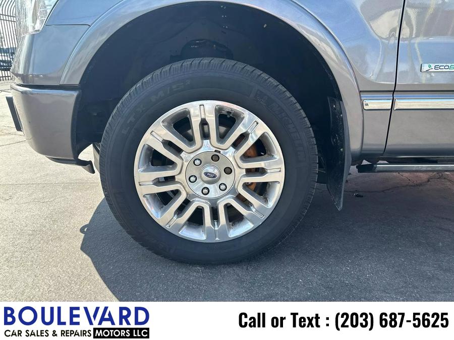 2013 Ford F150 Supercrew Cab Platinum Pickup 4D 5 1/2 ft, available for sale in New Haven, Connecticut | Boulevard Motors LLC. New Haven, Connecticut 2013 Ford F150 Supercrew Cab Platinum Pickup 4D 5 1/2 ft, available for sale in New Haven, Connecticut | Boulevard Motors LLC. New Haven, Connecticut