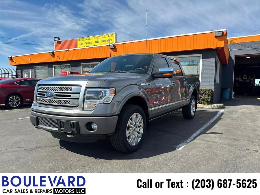 2013 Ford F150 Supercrew Cab Platinum Pickup 4D 5 1/2 ft, available for sale in New Haven, Connecticut | Boulevard Motors LLC. New Haven, Connecticut 2013 Ford F150 Supercrew Cab Platinum Pickup 4D 5 1/2 ft, available for sale in New Haven, Connecticut | Boulevard Motors LLC. New Haven, Connecticut