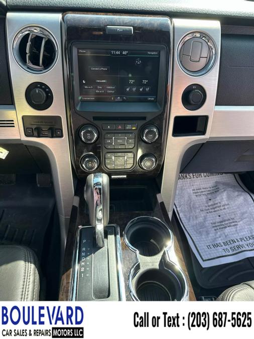 2013 Ford F150 Supercrew Cab Platinum Pickup 4D 5 1/2 ft, available for sale in New Haven, Connecticut | Boulevard Motors LLC. New Haven, Connecticut 2013 Ford F150 Supercrew Cab Platinum Pickup 4D 5 1/2 ft, available for sale in New Haven, Connecticut | Boulevard Motors LLC. New Haven, Connecticut