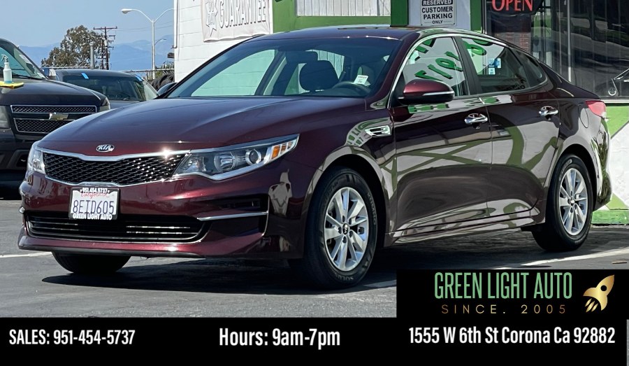 2018 Kia Optima LX Auto, available for sale in Corona, California | Green Light Auto. Corona, California 2018 Kia Optima LX Auto, available for sale in Corona, California | Green Light Auto. Corona, California