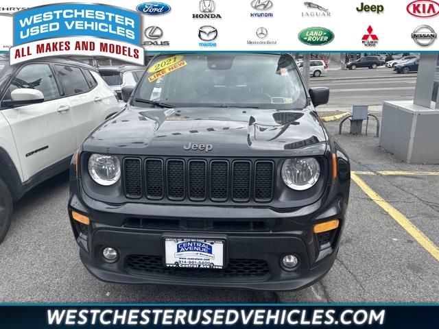 2021 Jeep Renegade Latitude, available for sale in White Plains, New York | Westchester Used Vehicles. White Plains, New York 2021 Jeep Renegade Latitude, available for sale in White Plains, New York | Westchester Used Vehicles. White Plains, New York