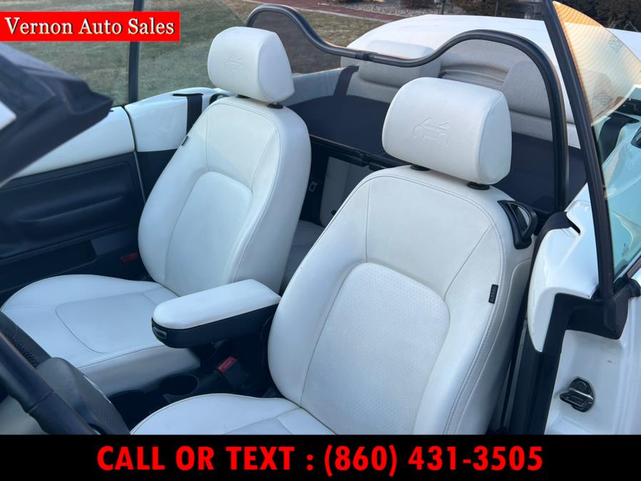 2007 Volkswagen New Beetle Convertible 2dr Auto PZEV Triple White, available for sale in Manchester, Connecticut | Vernon Auto Sale & Service. Manchester, Connecticut 2007 Volkswagen New Beetle Convertible 2dr Auto PZEV Triple White, available for sale in Manchester, Connecticut | Vernon Auto Sale & Service. Manchester, Connecticut
