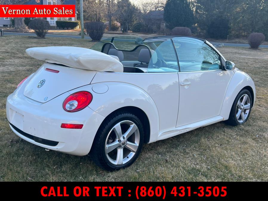 2007 Volkswagen New Beetle Convertible 2dr Auto PZEV Triple White, available for sale in Manchester, Connecticut | Vernon Auto Sale & Service. Manchester, Connecticut 2007 Volkswagen New Beetle Convertible 2dr Auto PZEV Triple White, available for sale in Manchester, Connecticut | Vernon Auto Sale & Service. Manchester, Connecticut
