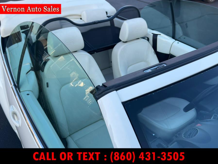 2007 Volkswagen New Beetle Convertible 2dr Auto PZEV Triple White, available for sale in Manchester, Connecticut | Vernon Auto Sale & Service. Manchester, Connecticut 2007 Volkswagen New Beetle Convertible 2dr Auto PZEV Triple White, available for sale in Manchester, Connecticut | Vernon Auto Sale & Service. Manchester, Connecticut