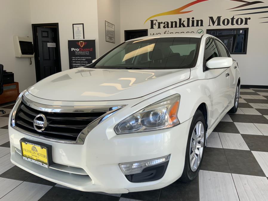 2015 Nissan Altima 4dr Sdn I4 2.5 S, available for sale in Hartford, Connecticut | Franklin Motors Auto Sales LLC. Hartford, Connecticut