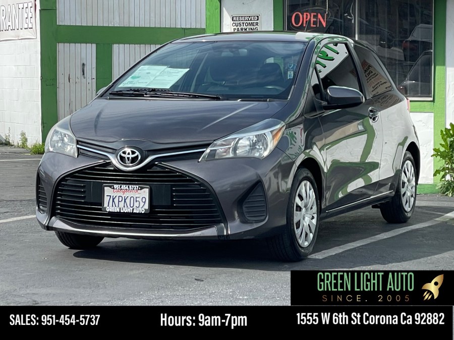 2015 Toyota Yaris 3dr Liftback Auto L (Natl), available for sale in Corona, California | Green Light Auto. Corona, California 2015 Toyota Yaris 3dr Liftback Auto L (Natl), available for sale in Corona, California | Green Light Auto. Corona, California