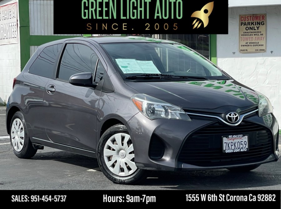 2015 Toyota Yaris 3dr Liftback Auto L (Natl), available for sale in Corona, California | Green Light Auto. Corona, California 2015 Toyota Yaris 3dr Liftback Auto L (Natl), available for sale in Corona, California | Green Light Auto. Corona, California