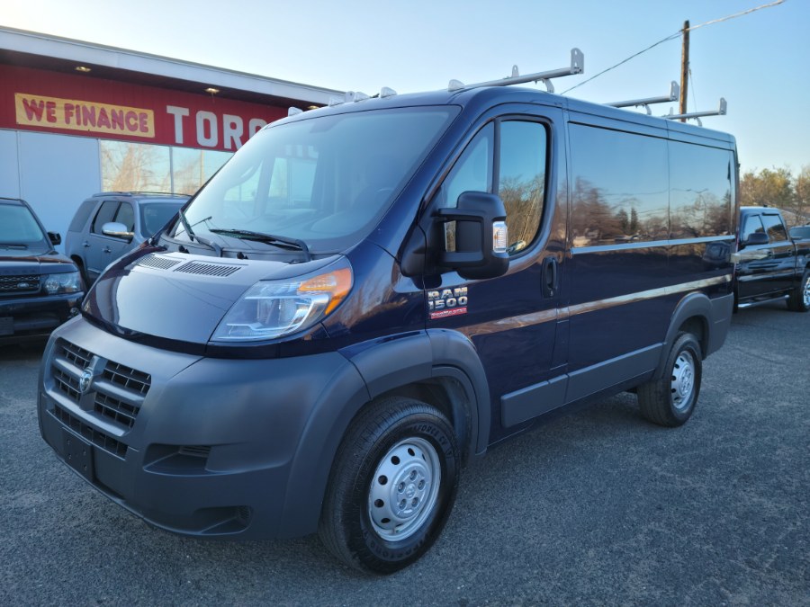 2017 Ram ProMaster Cargo Van 1500 Low Roof 118" WB W/Roof Rack & Shelves Cargo, available for sale in East Windsor, Connecticut | Toro Auto. East Windsor, Connecticut