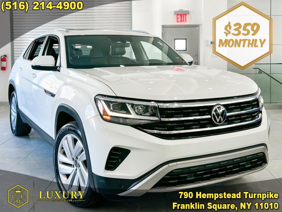 2021 Volkswagen Atlas Cross Sport 3.6L V6 SE w/Technology FWD, available for sale in Franklin Square, New York | Luxury Motor Club. Franklin Square, New York