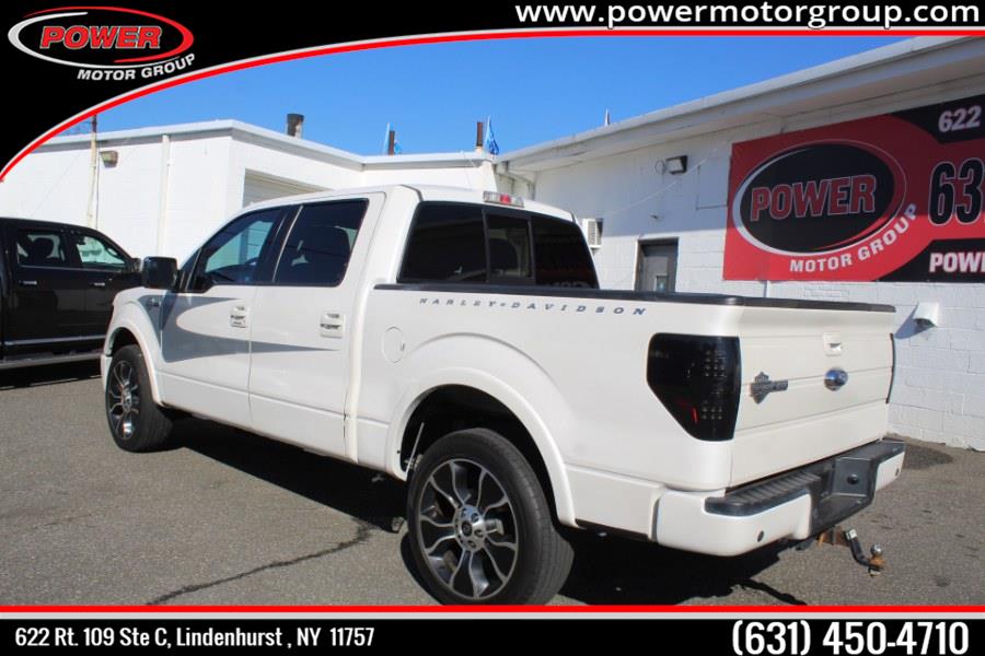 2012 Ford F-150 4WD SuperCrew 145" Harley-Davidson, available for sale in Lindenhurst, New York | Power Motor Group. Lindenhurst, New York 2012 Ford F-150 4WD SuperCrew 145" Harley-Davidson, available for sale in Lindenhurst, New York | Power Motor Group. Lindenhurst, New York