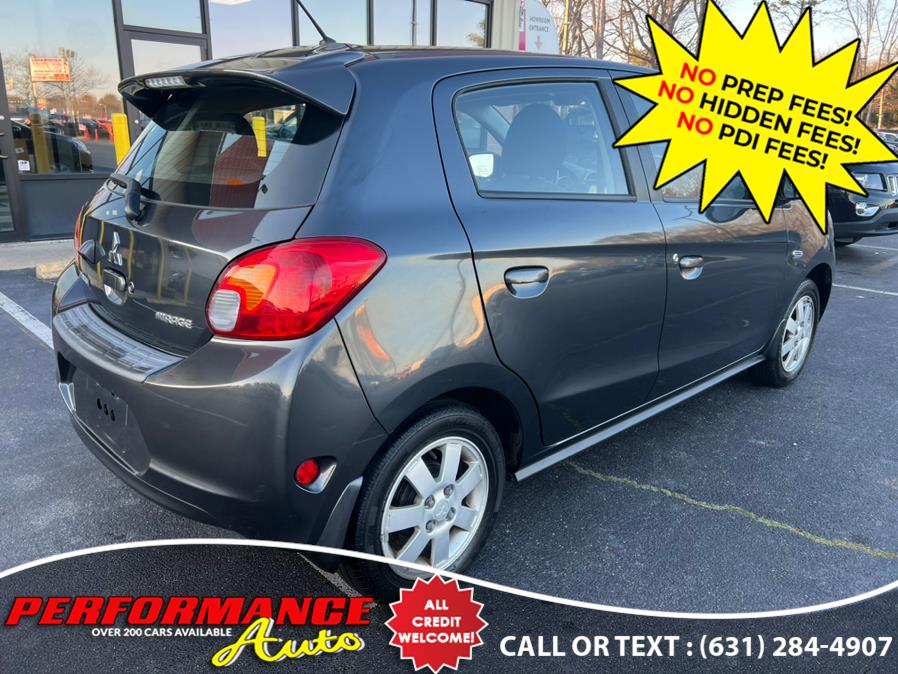 2015 Mitsubishi Mirage 4dr HB CVT ES, available for sale in Bohemia, New York | Performance Auto Inc. Bohemia, New York 2015 Mitsubishi Mirage 4dr HB CVT ES, available for sale in Bohemia, New York | Performance Auto Inc. Bohemia, New York