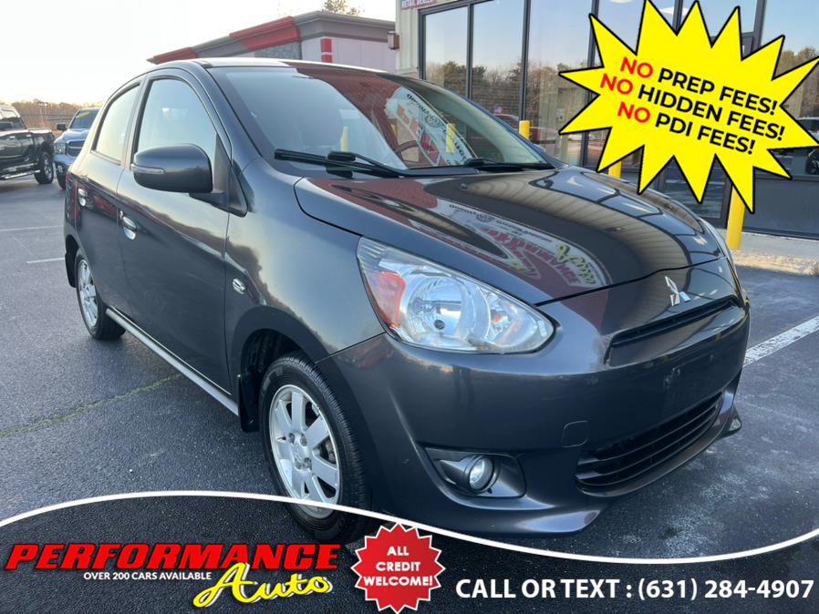 2015 Mitsubishi Mirage 4dr HB CVT ES, available for sale in Bohemia, New York | Performance Auto Inc. Bohemia, New York