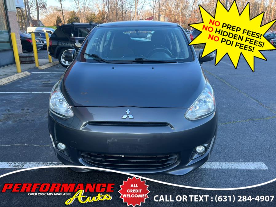 2015 Mitsubishi Mirage 4dr HB CVT ES, available for sale in Bohemia, New York | Performance Auto Inc. Bohemia, New York 2015 Mitsubishi Mirage 4dr HB CVT ES, available for sale in Bohemia, New York | Performance Auto Inc. Bohemia, New York