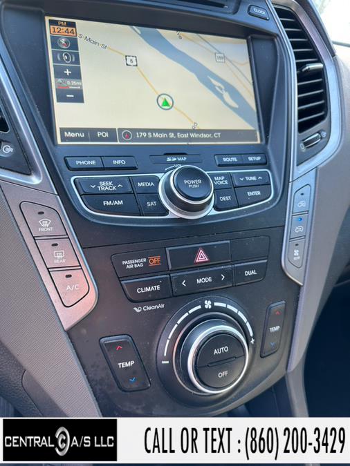 2015 Hyundai Santa Fe AWD 4dr Limited w/Saddle Int, available for sale in East Windsor, Connecticut | Central A/S LLC. East Windsor, Connecticut 2015 Hyundai Santa Fe AWD 4dr Limited w/Saddle Int, available for sale in East Windsor, Connecticut | Central A/S LLC. East Windsor, Connecticut