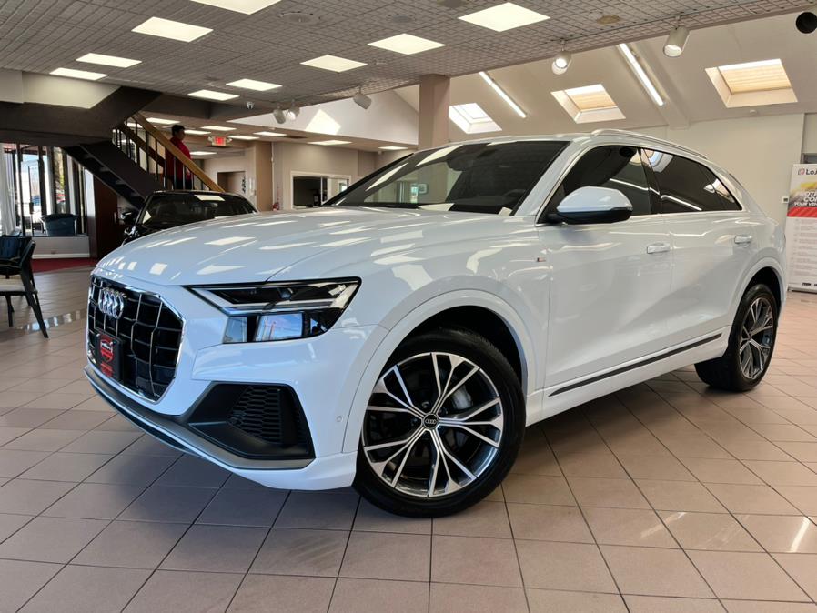 2021 Audi Q8 Premium Plus 55 TFSI quattro, available for sale in Massapequa Park, New York | Power Motors East. Massapequa Park, New York 2021 Audi Q8 Premium Plus 55 TFSI quattro, available for sale in Massapequa Park, New York | Power Motors East. Massapequa Park, New York