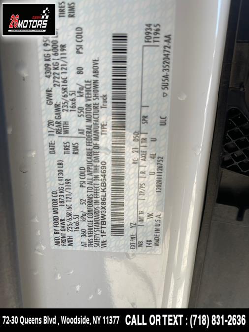 2020 Ford Transit Cargo Van T-350 148" EL Hi Rf 9500 GVWR RWD, available for sale in Woodside, New York | 26 Motors Queens. Woodside, New York 2020 Ford Transit Cargo Van T-350 148" EL Hi Rf 9500 GVWR RWD, available for sale in Woodside, New York | 26 Motors Queens. Woodside, New York