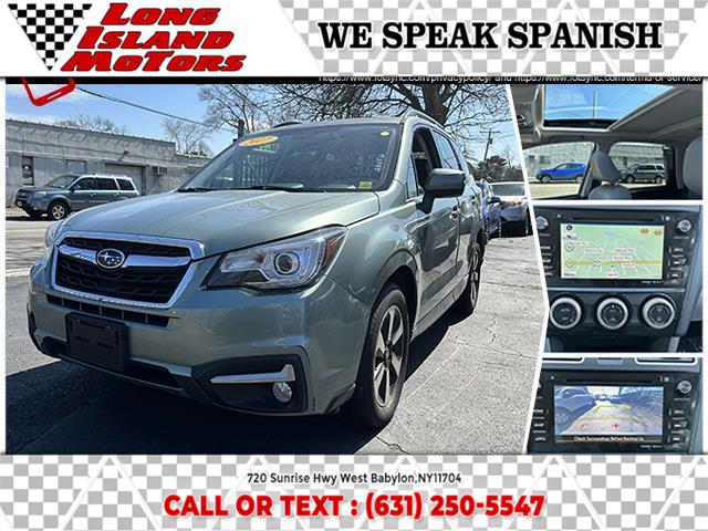 2017 Subaru Forester 2.5i Limited CVT, available for sale in West Babylon, New York | Long Island Motors. West Babylon, New York 2017 Subaru Forester 2.5i Limited CVT, available for sale in West Babylon, New York | Long Island Motors. West Babylon, New York