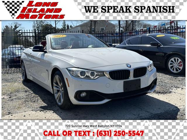 2015 BMW 4 Series 2dr Conv 428i RWD SULEV, available for sale in West Babylon, New York | Long Island Motors. West Babylon, New York 2015 BMW 4 Series 2dr Conv 428i RWD SULEV, available for sale in West Babylon, New York | Long Island Motors. West Babylon, New York