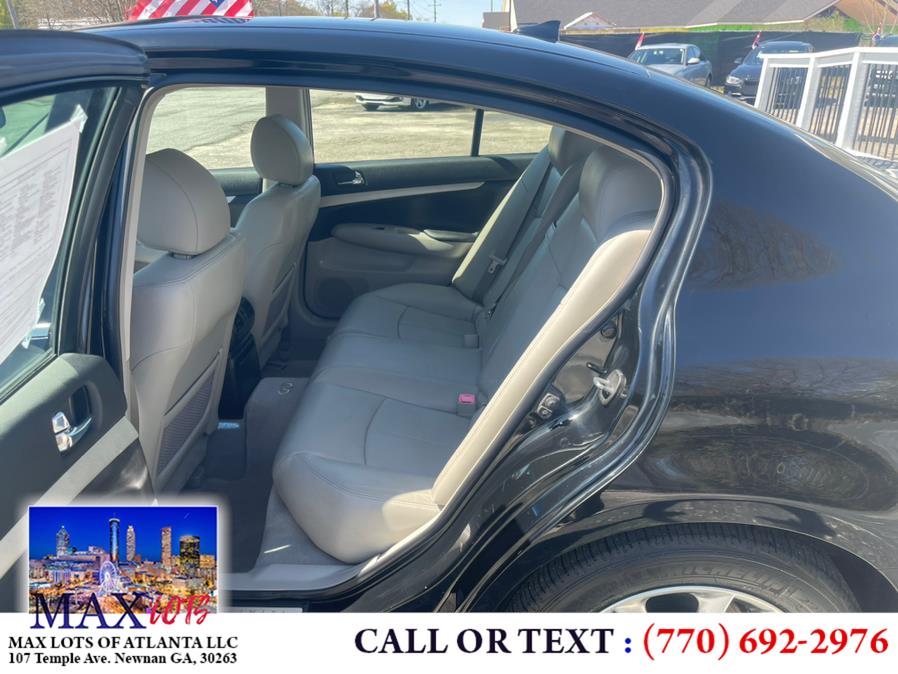 2008 INFINITI G35 Sedan 4dr x AWD, available for sale in Newnan, Georgia | Max Lots of Atlanta LLC. Newnan, Georgia 2008 INFINITI G35 Sedan 4dr x AWD, available for sale in Newnan, Georgia | Max Lots of Atlanta LLC. Newnan, Georgia