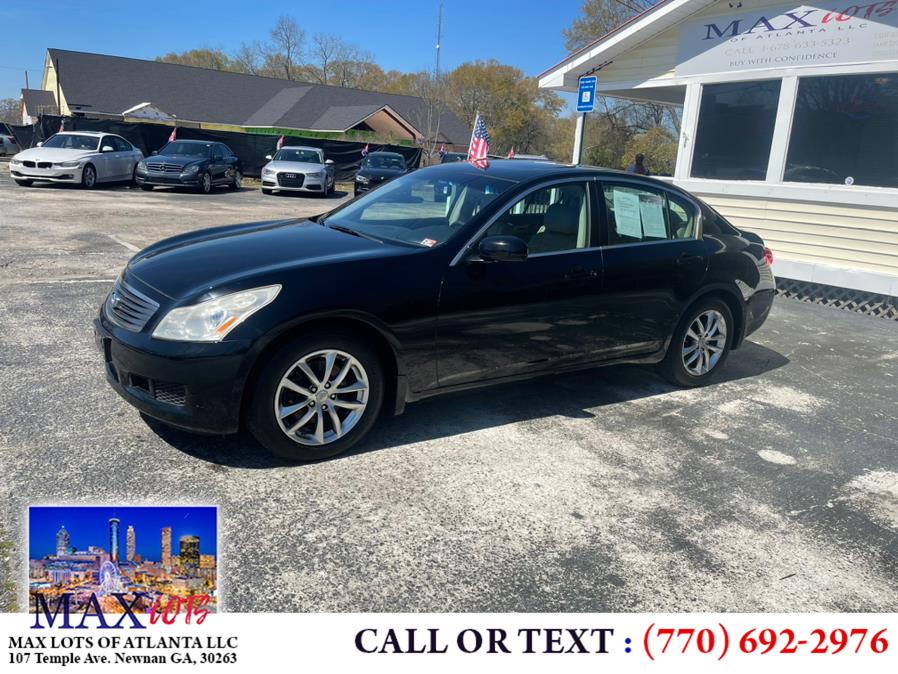 2008 INFINITI G35 Sedan 4dr x AWD, available for sale in Newnan, Georgia | Max Lots of Atlanta LLC. Newnan, Georgia