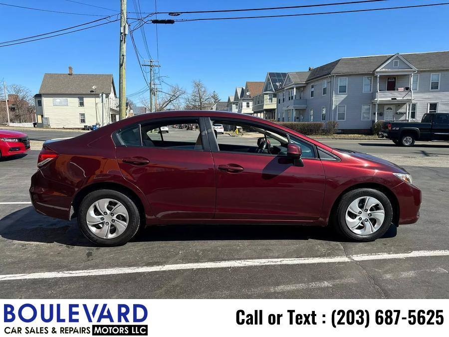 2013 Honda Civic LX Sedan 4D, available for sale in New Haven, Connecticut | Boulevard Motors LLC. New Haven, Connecticut 2013 Honda Civic LX Sedan 4D, available for sale in New Haven, Connecticut | Boulevard Motors LLC. New Haven, Connecticut