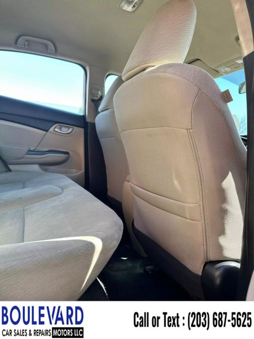 2013 Honda Civic LX Sedan 4D, available for sale in New Haven, Connecticut | Boulevard Motors LLC. New Haven, Connecticut 2013 Honda Civic LX Sedan 4D, available for sale in New Haven, Connecticut | Boulevard Motors LLC. New Haven, Connecticut
