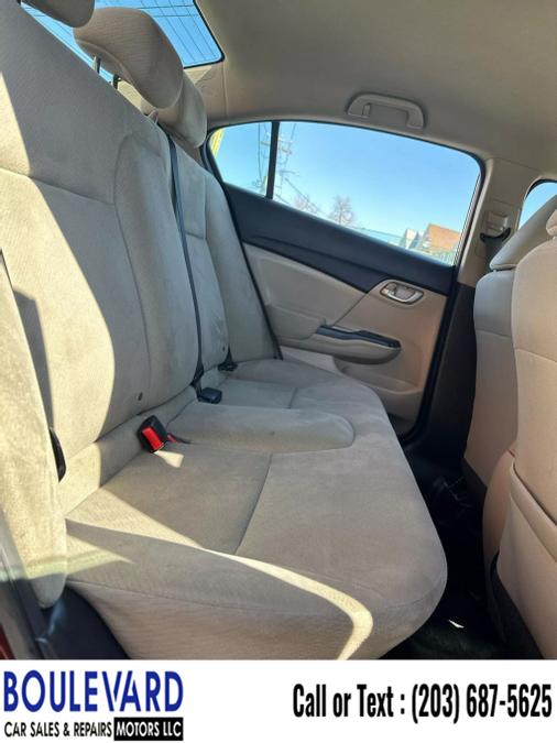 2013 Honda Civic LX Sedan 4D, available for sale in New Haven, Connecticut | Boulevard Motors LLC. New Haven, Connecticut 2013 Honda Civic LX Sedan 4D, available for sale in New Haven, Connecticut | Boulevard Motors LLC. New Haven, Connecticut
