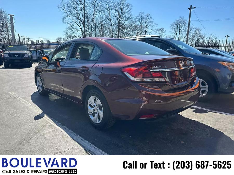 2013 Honda Civic LX Sedan 4D, available for sale in New Haven, Connecticut | Boulevard Motors LLC. New Haven, Connecticut 2013 Honda Civic LX Sedan 4D, available for sale in New Haven, Connecticut | Boulevard Motors LLC. New Haven, Connecticut