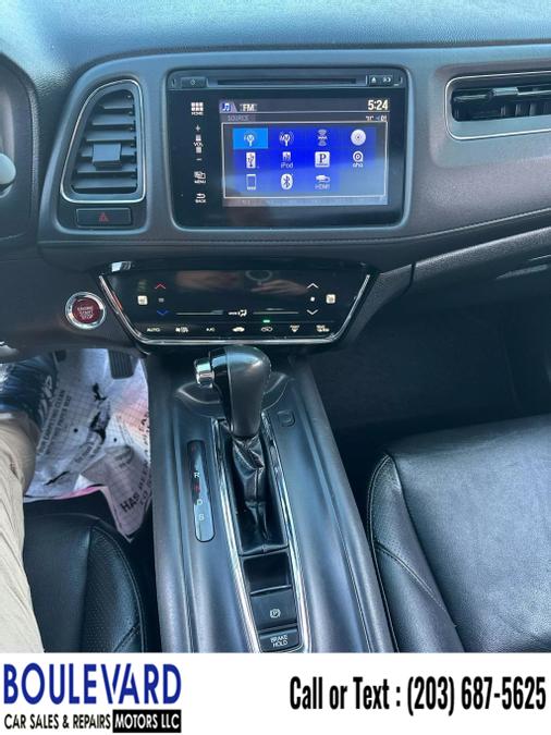 2017 Honda Hr-v EX-L w/Navigation Sport Utility 4D, available for sale in New Haven, Connecticut | Boulevard Motors LLC. New Haven, Connecticut 2017 Honda Hr-v EX-L w/Navigation Sport Utility 4D, available for sale in New Haven, Connecticut | Boulevard Motors LLC. New Haven, Connecticut
