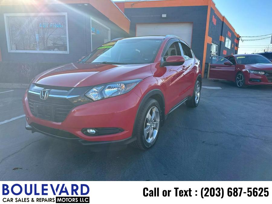 2017 Honda Hr-v EX-L w/Navigation Sport Utility 4D, available for sale in New Haven, Connecticut | Boulevard Motors LLC. New Haven, Connecticut 2017 Honda Hr-v EX-L w/Navigation Sport Utility 4D, available for sale in New Haven, Connecticut | Boulevard Motors LLC. New Haven, Connecticut