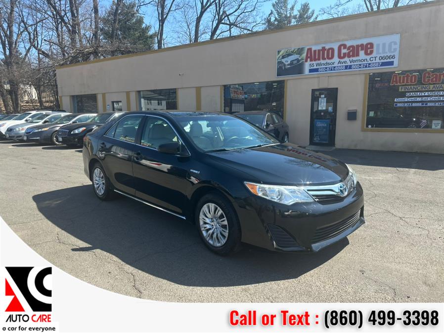 2012 Toyota Camry Hybrid 4dr Sdn LE, available for sale in Vernon , Connecticut | Auto Care Motors. Vernon , Connecticut