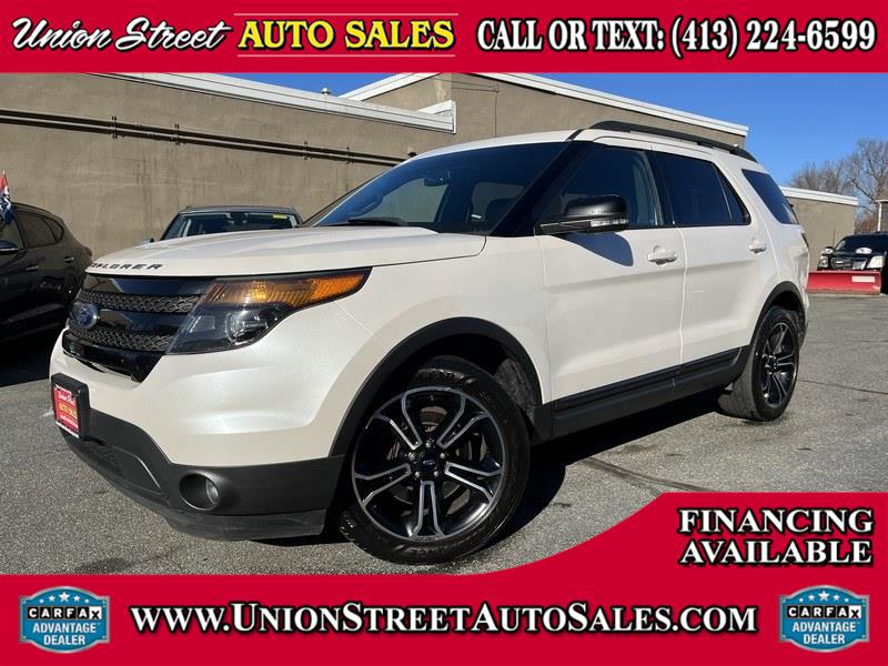 2015 Ford Explorer 4WD 4dr Sport, available for sale in West Springfield, Massachusetts | Union Street Auto Sales. West Springfield, Massachusetts