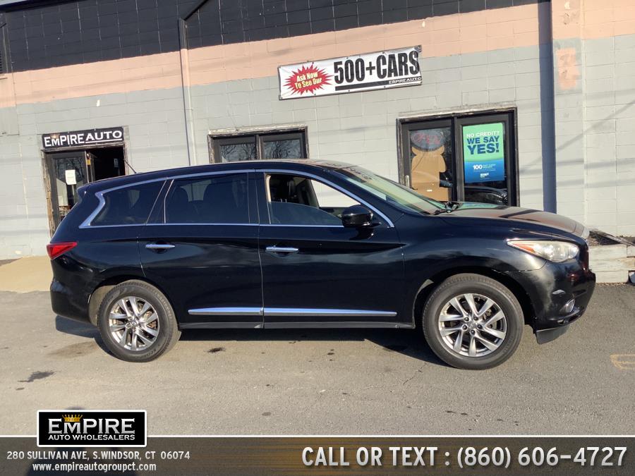 2013 Infiniti JX35 AWD 4dr, available for sale in S.Windsor, Connecticut | Empire Auto Wholesalers. S.Windsor, Connecticut