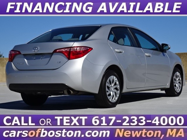 2017 Toyota Corolla LE CVT (Natl), available for sale in Newton, Massachusetts | Motorcars of Boston. Newton, Massachusetts 2017 Toyota Corolla LE CVT (Natl), available for sale in Newton, Massachusetts | Motorcars of Boston. Newton, Massachusetts
