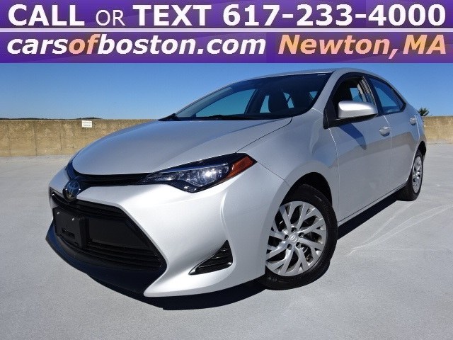 2017 Toyota Corolla LE CVT (Natl), available for sale in Newton, Massachusetts | Motorcars of Boston. Newton, Massachusetts 2017 Toyota Corolla LE CVT (Natl), available for sale in Newton, Massachusetts | Motorcars of Boston. Newton, Massachusetts