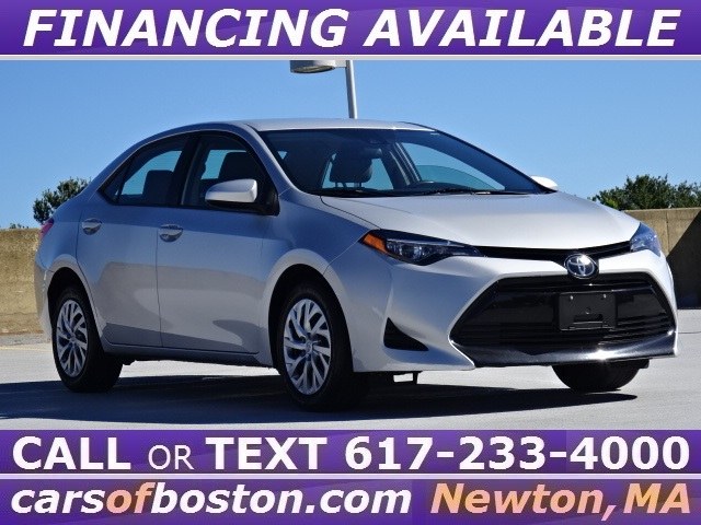 2017 Toyota Corolla LE CVT (Natl), available for sale in Newton, Massachusetts | Motorcars of Boston. Newton, Massachusetts 2017 Toyota Corolla LE CVT (Natl), available for sale in Newton, Massachusetts | Motorcars of Boston. Newton, Massachusetts