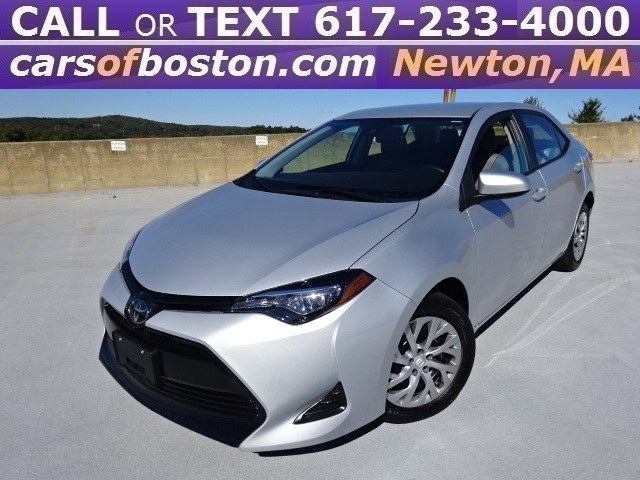 2017 Toyota Corolla LE CVT (Natl), available for sale in Newton, Massachusetts | Motorcars of Boston. Newton, Massachusetts 2017 Toyota Corolla LE CVT (Natl), available for sale in Newton, Massachusetts | Motorcars of Boston. Newton, Massachusetts