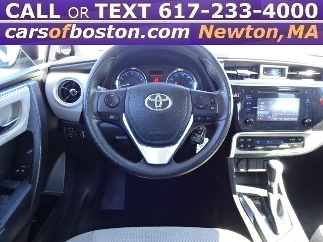2017 Toyota Corolla LE CVT (Natl), available for sale in Newton, Massachusetts | Motorcars of Boston. Newton, Massachusetts 2017 Toyota Corolla LE CVT (Natl), available for sale in Newton, Massachusetts | Motorcars of Boston. Newton, Massachusetts