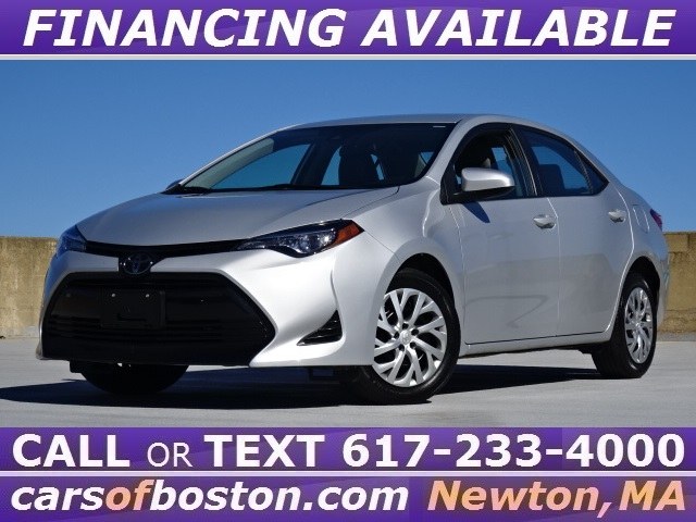 2017 Toyota Corolla LE CVT (Natl), available for sale in Newton, Massachusetts | Motorcars of Boston. Newton, Massachusetts 2017 Toyota Corolla LE CVT (Natl), available for sale in Newton, Massachusetts | Motorcars of Boston. Newton, Massachusetts