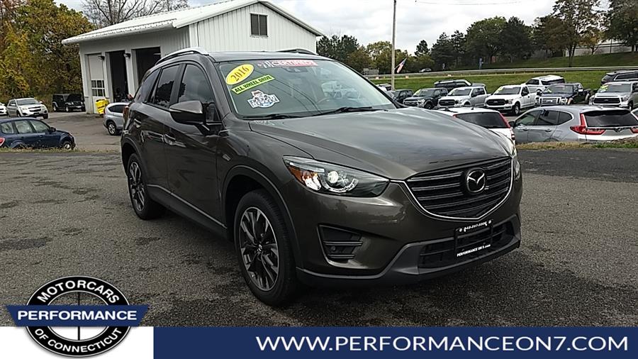 2016 Mazda CX-5 AWD 4dr Auto Grand Touring, available for sale in Wilton, Connecticut | Performance Motor Cars Of Connecticut LLC. Wilton, Connecticut