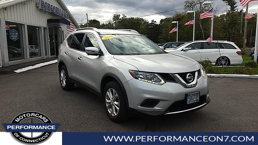 2016 Nissan Rogue AWD 4dr SL, available for sale in Wilton, Connecticut | Performance Motor Cars Of Connecticut LLC. Wilton, Connecticut