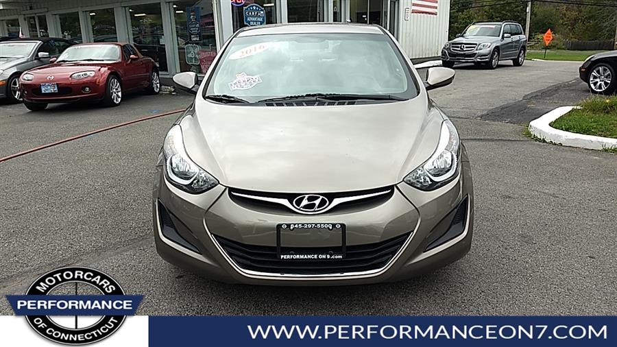 2016 Hyundai Elantra 4dr Sdn Auto SE (Alabama Plant), available for sale in Wilton, Connecticut | Performance Motor Cars Of Connecticut LLC. Wilton, Connecticut 2016 Hyundai Elantra 4dr Sdn Auto SE (Alabama Plant), available for sale in Wilton, Connecticut | Performance Motor Cars Of Connecticut LLC. Wilton, Connecticut