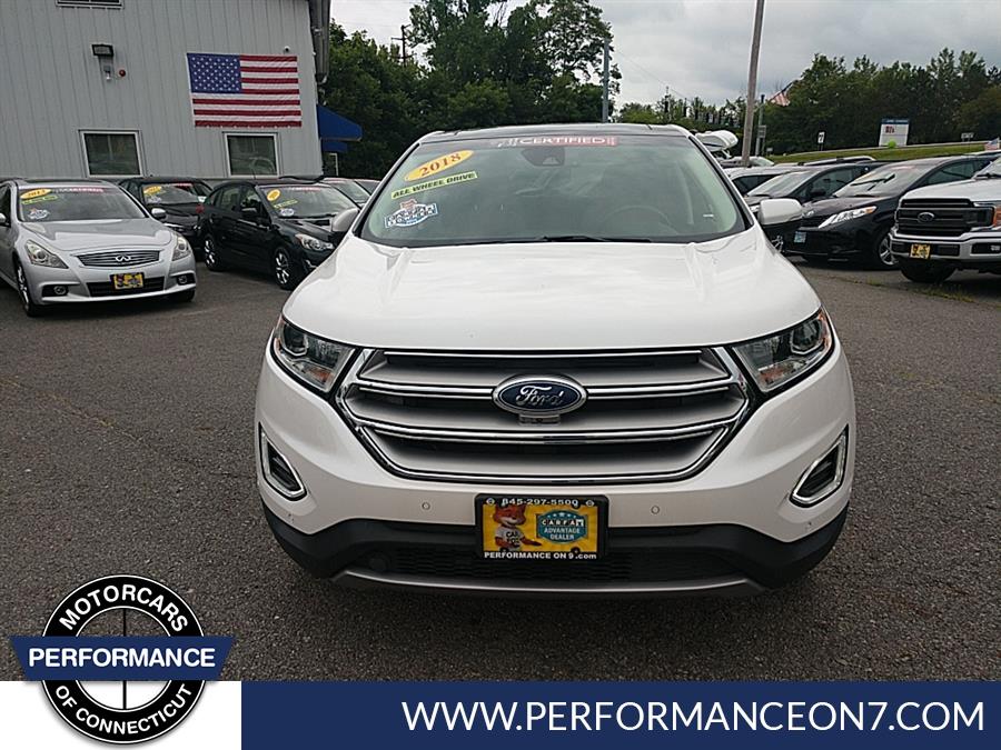 2018 Ford Edge Titanium AWD, available for sale in Wilton, Connecticut | Performance Motor Cars Of Connecticut LLC. Wilton, Connecticut 2018 Ford Edge Titanium AWD, available for sale in Wilton, Connecticut | Performance Motor Cars Of Connecticut LLC. Wilton, Connecticut